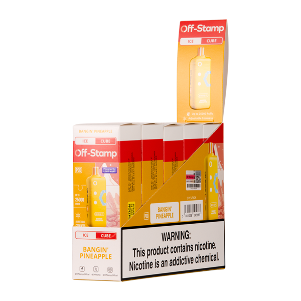 Bangin' Pineapple Ice Off Stamp Ice Cube