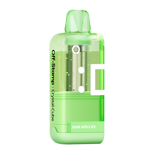 Sour Apple Ice Off Stamp X-Cube Disposable Crystal