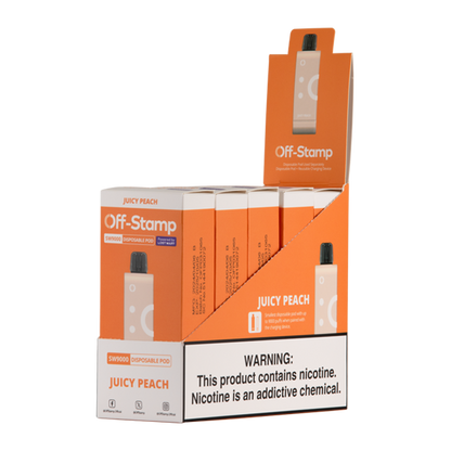 Juicy Peach OFF STAMP SW9000 Disposable