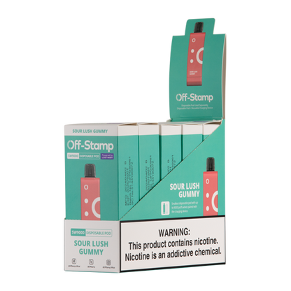 Sour Lush Gummy OFF STAMP SW9000 Disposable