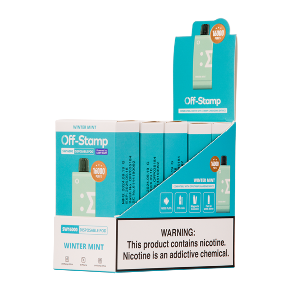 Winter Mint Off Stamp SW16000 Disposable