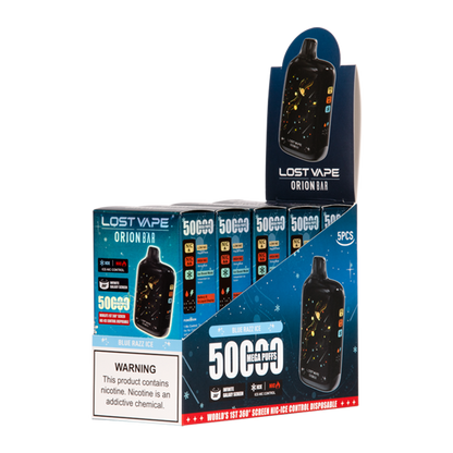 Blue Razz Ice Orion Bar 50K