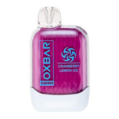Cranberry Lemon Ice Oxbar G8000