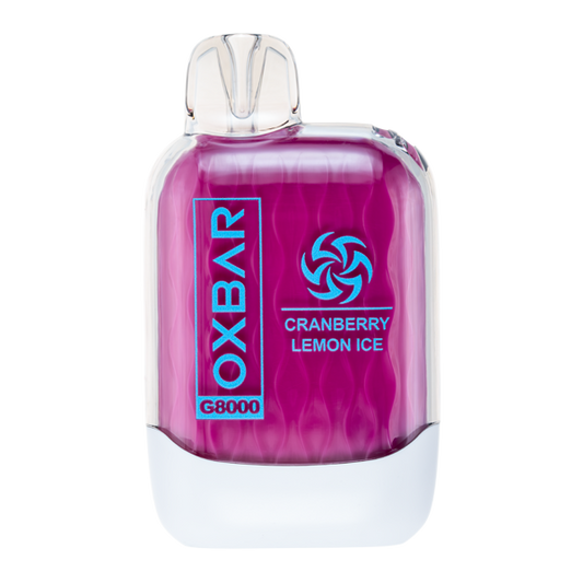 Cranberry Lemon Ice Oxbar G8000