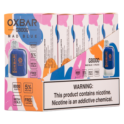 Mad Blue Oxbar G8000