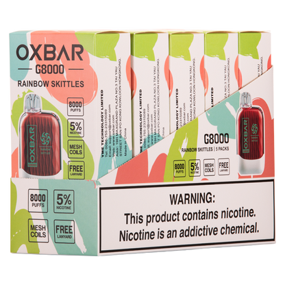 Rainbow Drop Oxbar G8000