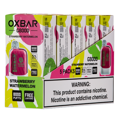 Strawberry Watermelon Oxbar G8000