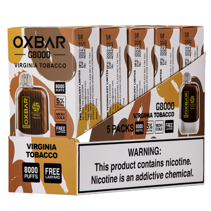 Virginia Tobacco Oxbar G8000