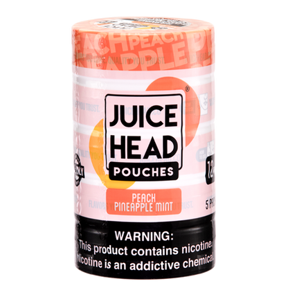 Peach Pineapple Mint Juice Head Pouches