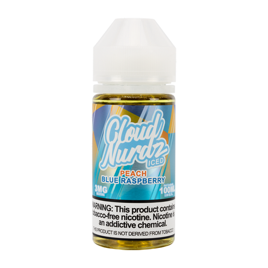 Iced Peach Blue Raspberry by Cloud Nurdz 100mL