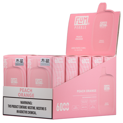 Peach Orange FLUM Pebble