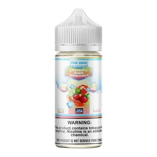 Strawberry Apple Watermelon Freeze Pod Juice 100ml