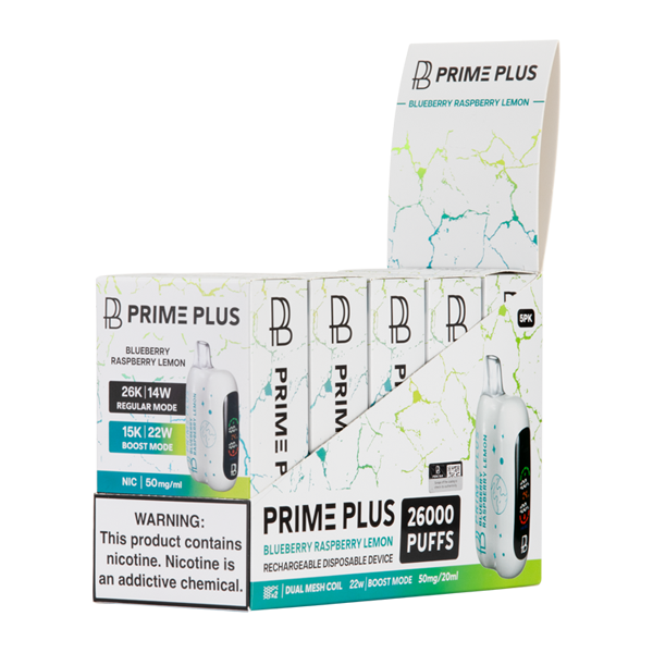 Blueberry Raspberry Lemon Prime Plus 26000