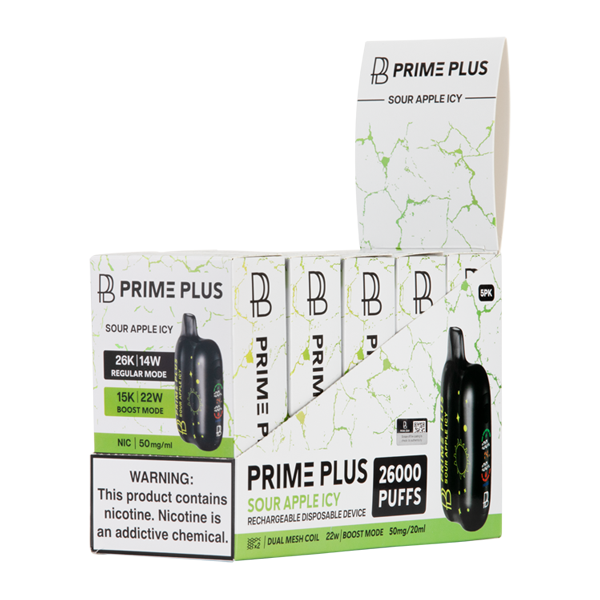 Sour Apple Icy Prime Plus 26000