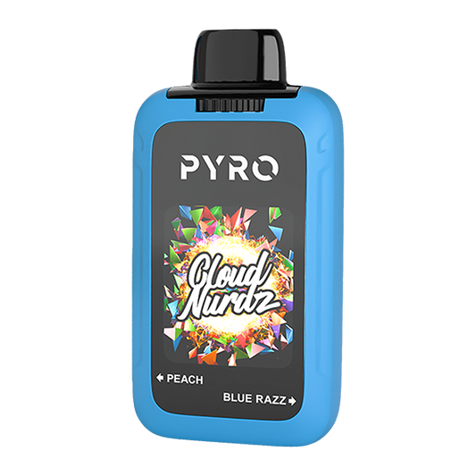 Peach/Blue Razz CLOUD NURDZ X PYRO Duo