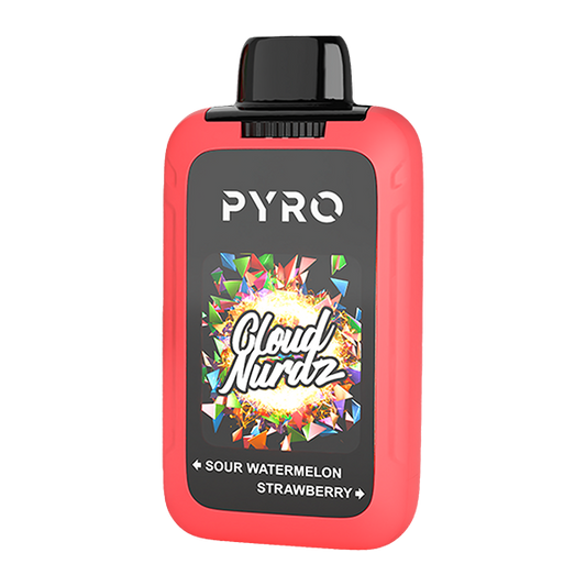 Sour Watermelon/Strawberry CLOUD NURDZ X PYRO Duo