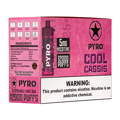 Cool Cassis PYRO 12000