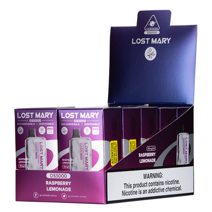 Raspberry Lemonade Lost Mary OS5000 Luster