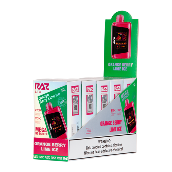 Orange Berry Lime Ice RAZ LTX 25000