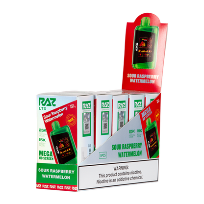 Sour Raspberry Watermelon RAZ LTX 25000