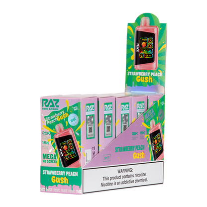 Strawberry Peach Gush RAZ LTX 25000 GUSH EDITION