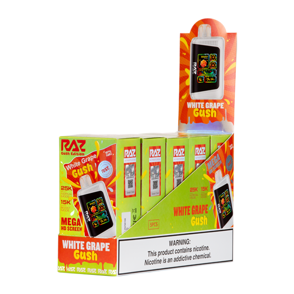 White Grape Gush RAZ LTX 25000 GUSH EDITION