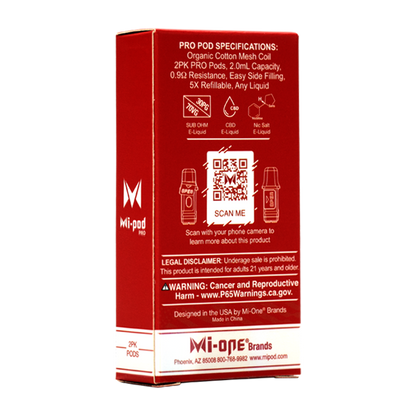 Mi-Pod Pro Replacement Pod - 10PK