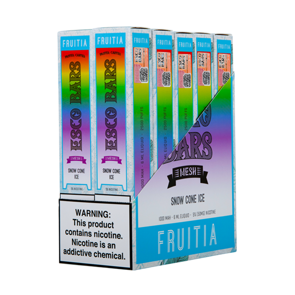 Snow Cone Ice Esco Bar