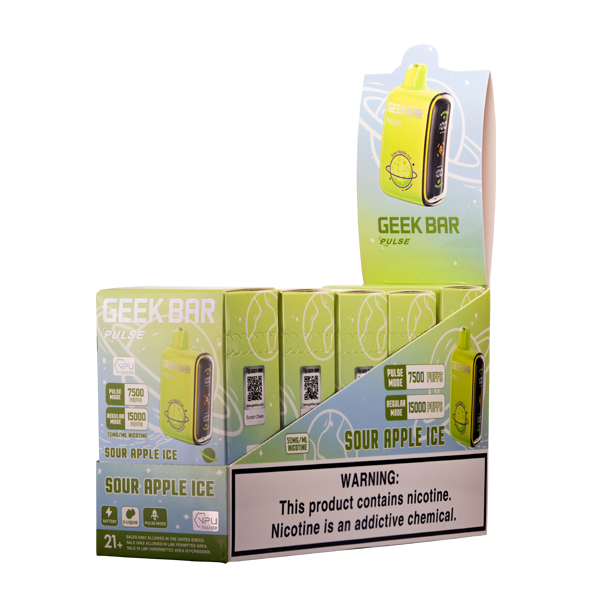 Sour Apple Ice Geek Bar Pulse