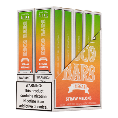 Straw Melons Esco Bar MEGA