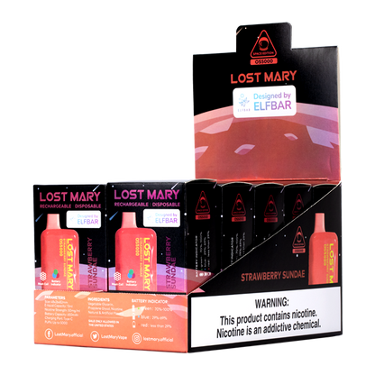 Strawberry Sundae Lost Mary OS5000
