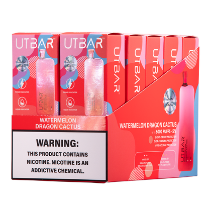 Watermelon Dragon Cactus UT BAR