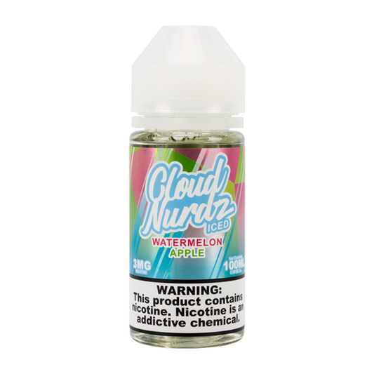 Iced Watermelon Apple by Cloud Nurdz 100mL