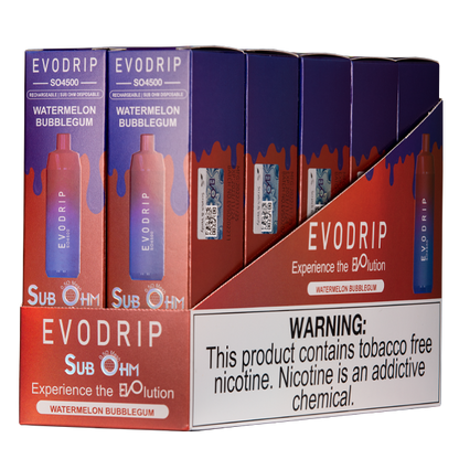 Watermelon Bubblegum EVODRIP SO4500