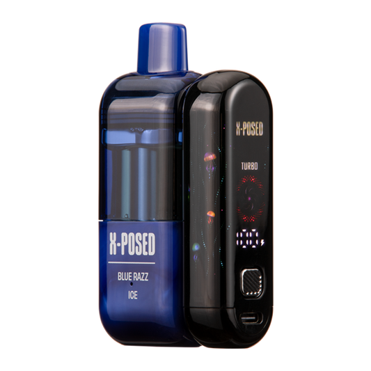 Blue Razz Ice X-Posed 35K Kit