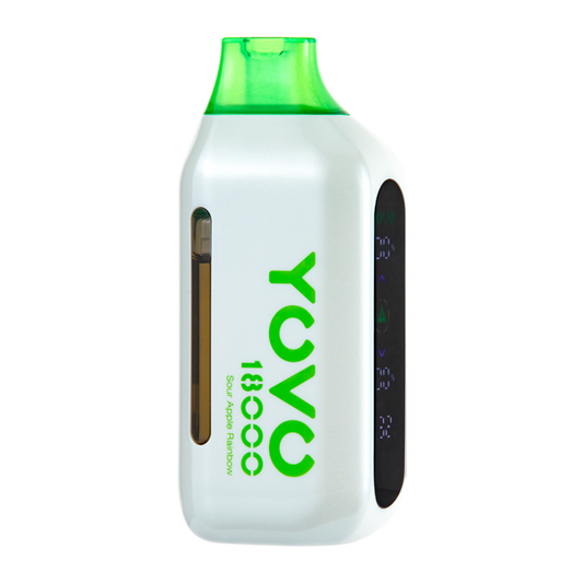 Sour Apple Rainbow YOVO Ultra 18000