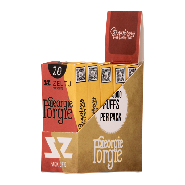 Strawberry Puff Pastry Tart Georgie Porgie Zeltu X3 Pods