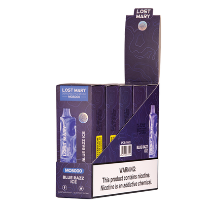 Blue Razz Ice Lost Mary MO5000