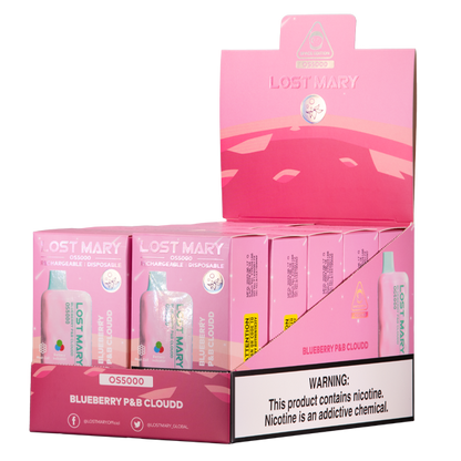 Blueberry P&B Cloudd Lost Mary OS5000