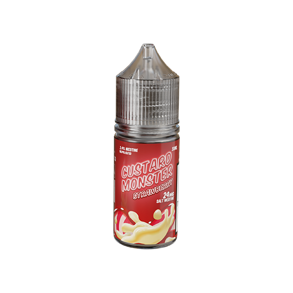 Strawberry Custard Monster Salt by Monster Labs