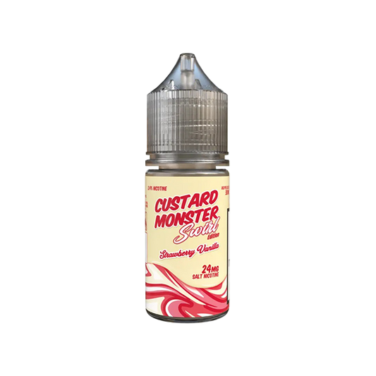 Strawberry Vanilla Custard Monster Salt by Monster Labs