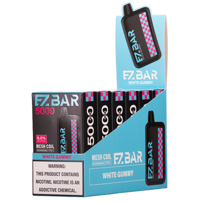 White Gummy EZBAR 5000